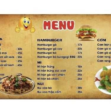 Thực đơn- Redsun - Ăn Vặt Các Loại