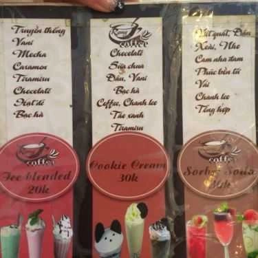 Thực đơn- Remy Cafe