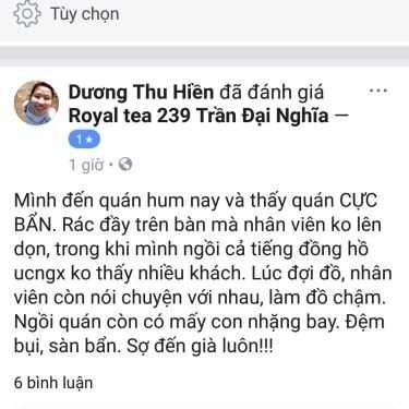 Tổng hợp- Cafe Royaltea - 239 Trần Đại Nghĩa