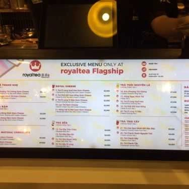 Thực đơn- Cafe Royaltea Flagship Store - Trà Sữa Đài Loan