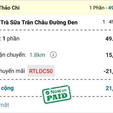 Thực đơn- Cafe Royaltea - Lương Định Của