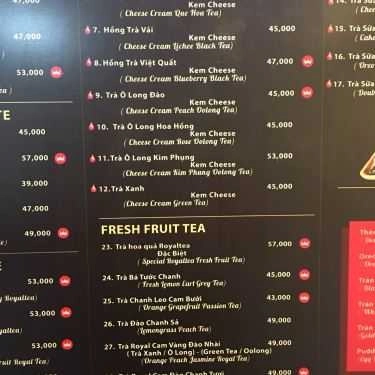 Tổng hợp- Cafe Royaltea - Phan Kế Bính