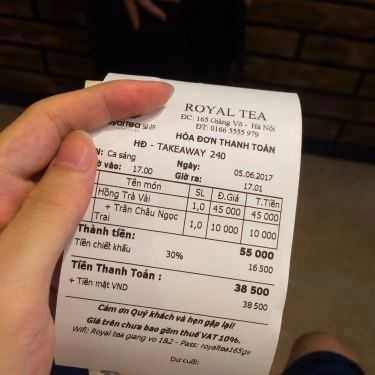 Tổng hợp- Cafe Royaltea Vietnam By Hongkong - Giảng Võ