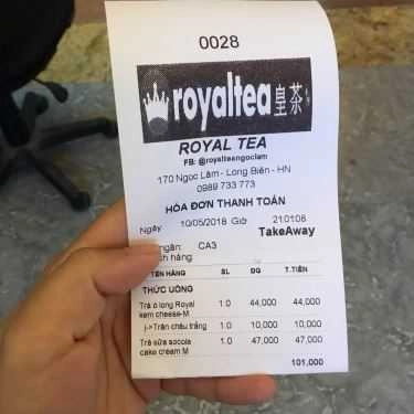 Tổng hợp- Cafe Royaltea - Trà Sữa Hồng Kông - Ngọc Lâm