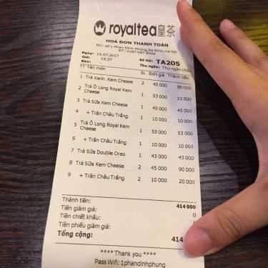 Tổng hợp- Cafe Royaltea Việt Nam - Trà Sữa Hồng Kông - Phan Đình Phùng