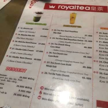Tổng hợp- Cafe Royaltea Vietnam By Hongkong - Tạ Quang Bửu
