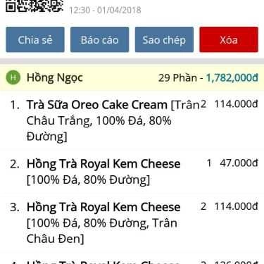 Tổng hợp- Cafe Royaltea - Trà Sữa Hồng Kông - Tây Sơn