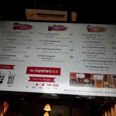 Thực đơn- Cafe Royaltea - Trà Sữa Hồng Kông - Tây Sơn