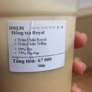 Món ăn- Cafe Royaltea - Trà Sữa Hồng Kông - Tây Sơn
