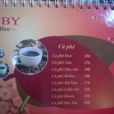 Thực đơn- Ruby Coffee - Trần Vỹ