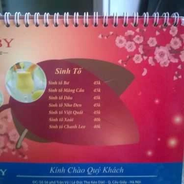 Thực đơn- Ruby Coffee - Trần Vỹ