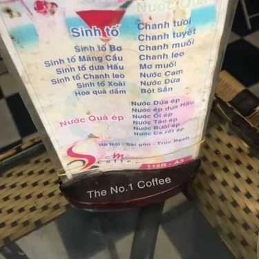 Thực đơn- Sắc Màu Cafe - Thành Công