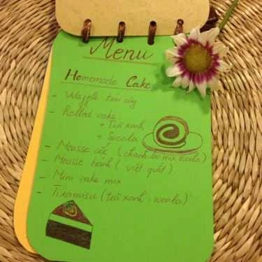 Thực đơn- Salut - Coffee & Cake