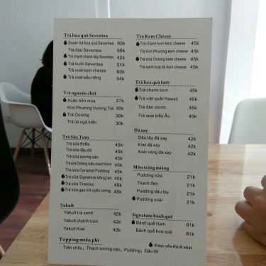 Tổng hợp- Cafe Seven Tea