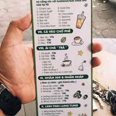 Thực đơn- Single Corner Coffee