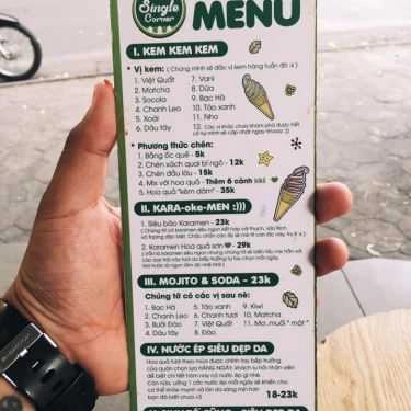 Thực đơn- Single Corner Coffee