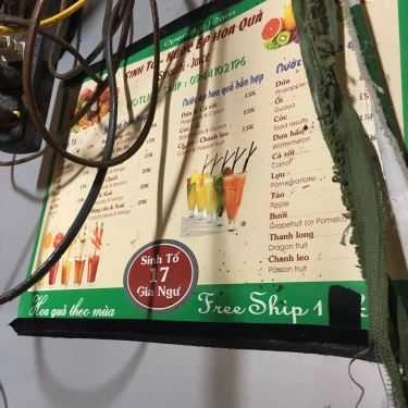 Thực đơn- Ăn vặt Sinh Tố Cô Liên - Gia Ngư