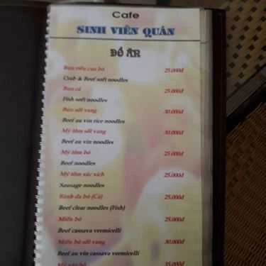 Tổng hợp- Sinh Viên Quán Cafe