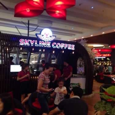 Không gian- Skyline Coffee - AEON Mall Long Biên