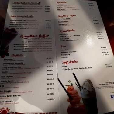 Thực đơn- Skyline Coffee - Royal City
