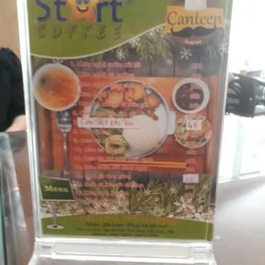 Thực đơn- Start Coffee - Trần Thái Tông