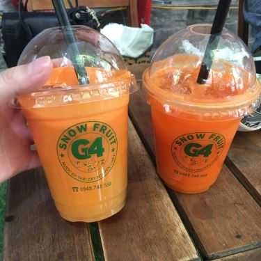 Món ăn- Cafe Snow Fruit - Nước Ép Trái Cây Nguyên Chất