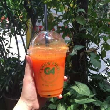 Món ăn- Cafe Snow Fruit - Nước Ép Trái Cây Nguyên Chất