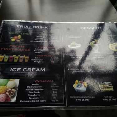 Thực đơn- Soba Restaurant & Cafe