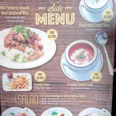 Thực đơn- Soba Restaurant & Cafe