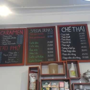 Thực đơn- Cafe Sơn Dương - Trà Sữa Đài Loan & Chè Thái Lan