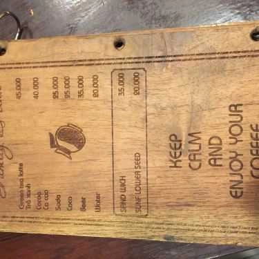 Thực đơn- Song Ngọc Coffee