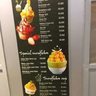 Tổng hợp- Cafe Sopresso - Fresh Fruit & Milk Soft Ice Cream