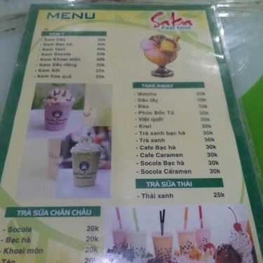 Thực đơn- Starboom Coffee - Mê Linh Plaza