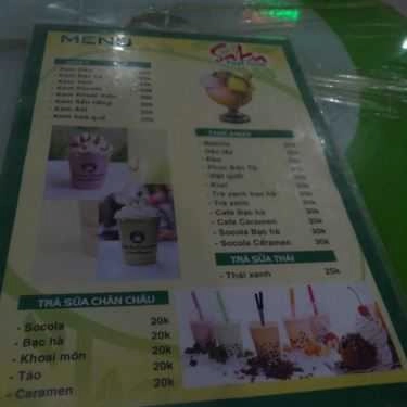 Thực đơn- Starboom Coffee - Mê Linh Plaza