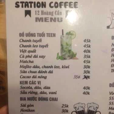 Tổng hợp- Station Coffee - Hoàng Cầu