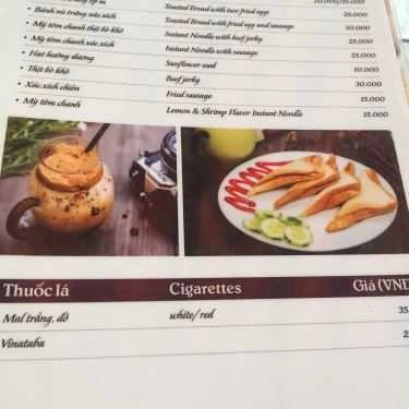 Thực đơn- Sứ Cafe