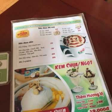 Thực đơn- Cafe Sữa Chua Dr.Dẻo - Lê Văn Hiến