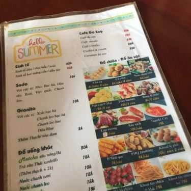 Thực đơn- Cafe Sữa Chua Dr.Dẻo - Lê Văn Hiến