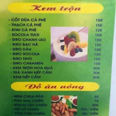 Thực đơn- Ăn vặt Sữa Chua Ông Già Tóc Bạc - Xã Đàn