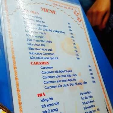 Thực đơn- Ăn vặt Sữa Chua Phương Anh - Khu TT ĐH KT Quốc Dân