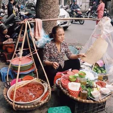 Món ăn- Ăn vặt Sứa Đỏ Mắm Tôm Hải Phòng - Hàng Chiếu