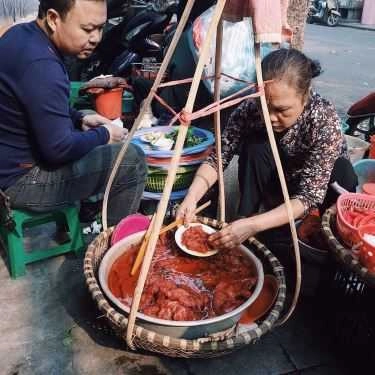 Món ăn- Ăn vặt Sứa Đỏ Mắm Tôm Hải Phòng - Hàng Chiếu