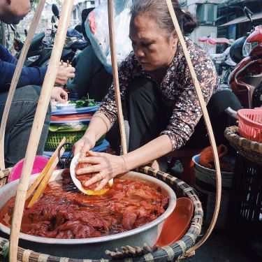 Món ăn- Ăn vặt Sứa Đỏ Mắm Tôm Hải Phòng - Hàng Chiếu