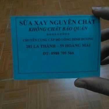 Thực đơn- Ăn vặt Sữa Xay Nguyên Chất - La Thành