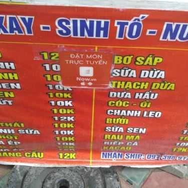 Thực đơn- Ăn vặt Sữa Xay Nguyên Chất - Cự Lộc