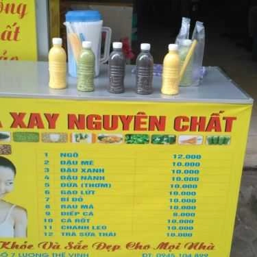 Thực đơn- Ăn vặt Sữa Xay Nguyên Xác - Lương Thế Vinh