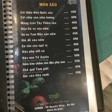 Tổng hợp- Sukha - Cafe Ca Nhạc & Cơm Chay