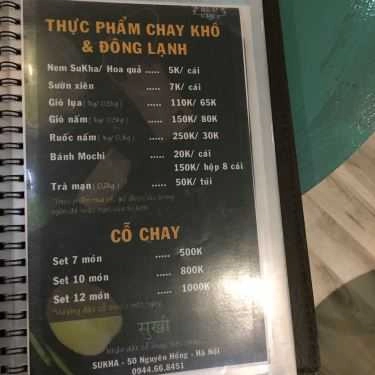 Tổng hợp- Sukha - Cafe Ca Nhạc & Cơm Chay