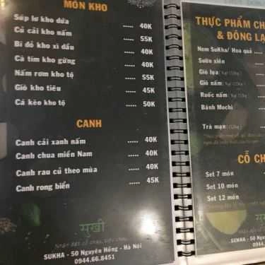 Tổng hợp- Sukha - Cafe Ca Nhạc & Cơm Chay