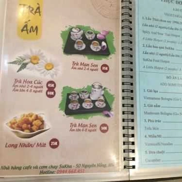 Tổng hợp- Sukha - Cafe Ca Nhạc & Cơm Chay
